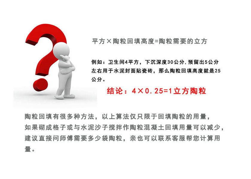 湖口縣陶粒廠家 湖口縣陶粒批發 湖口縣陶?；靥钚l生間要多少錢